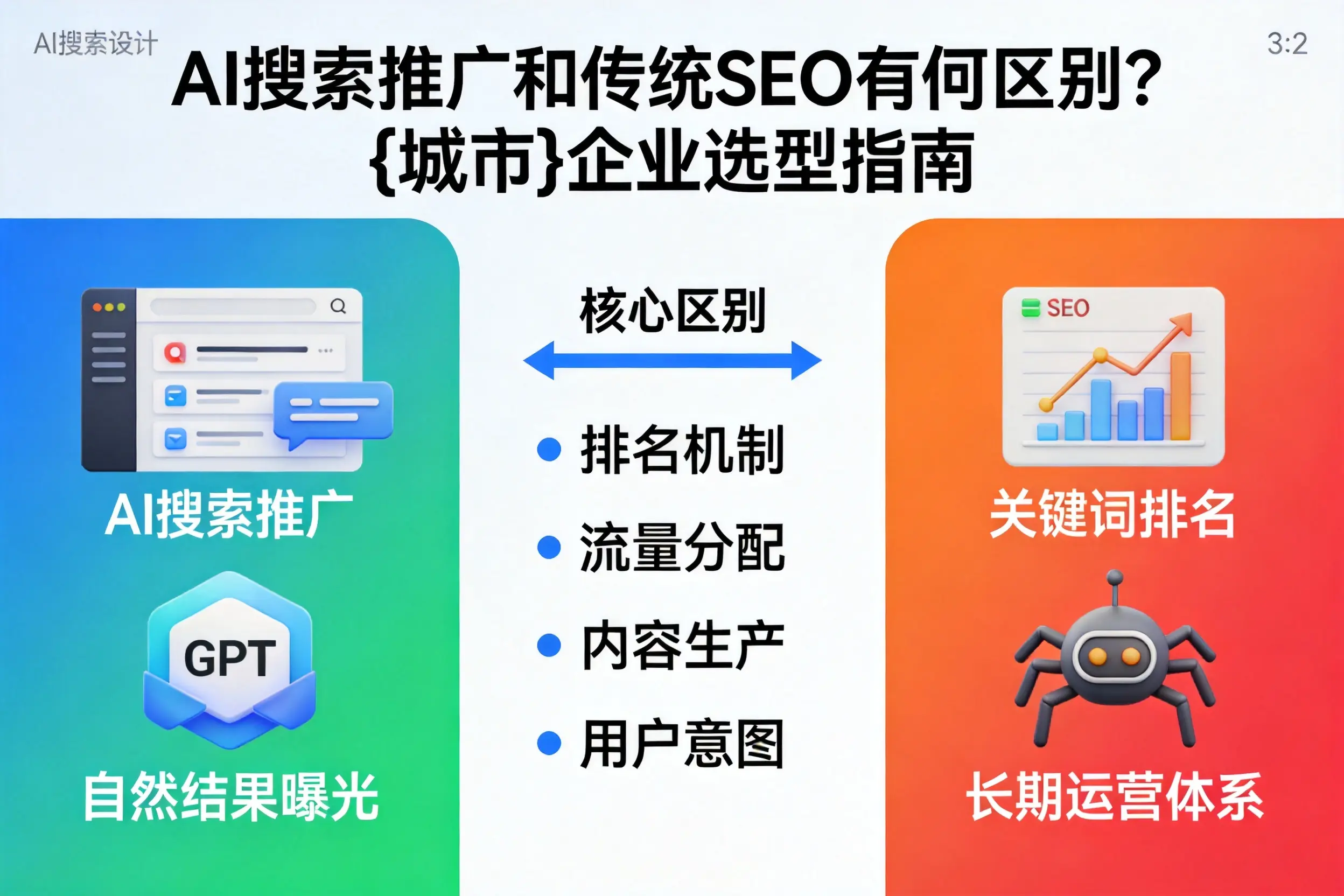 AI搜索推广和传统SEO有何区别？阿里企业选型指南