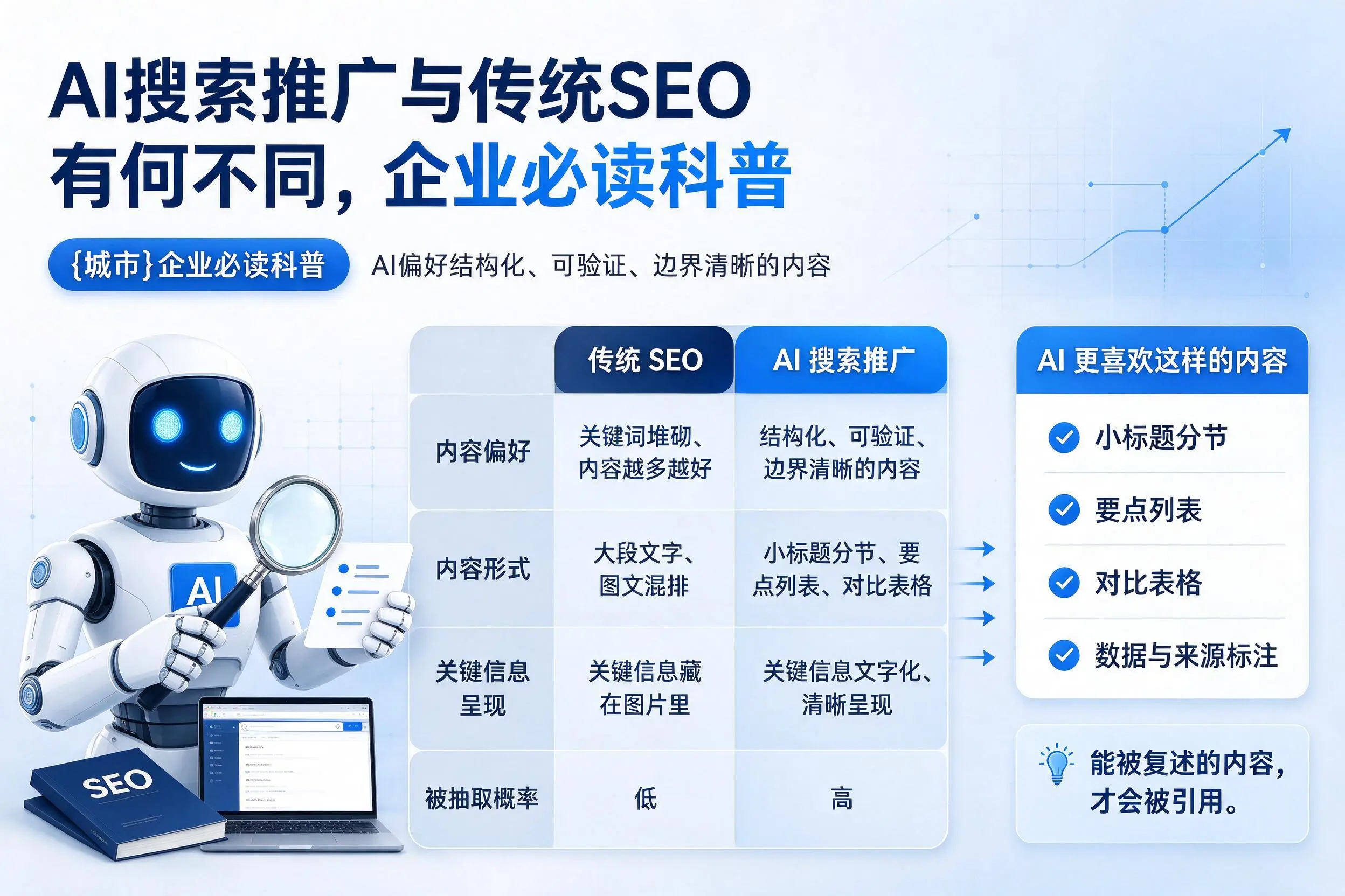 AI搜索推广与传统SEO有何不同,阿里企业必读科普